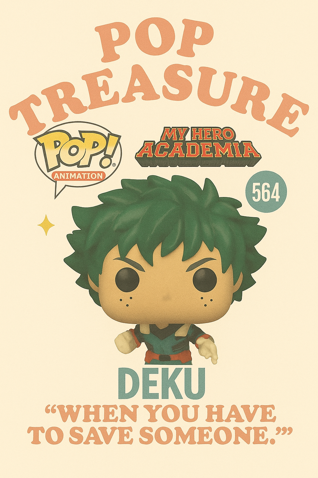 Deku #564 ā Hot Topic Exclusive from My Hero Academia
