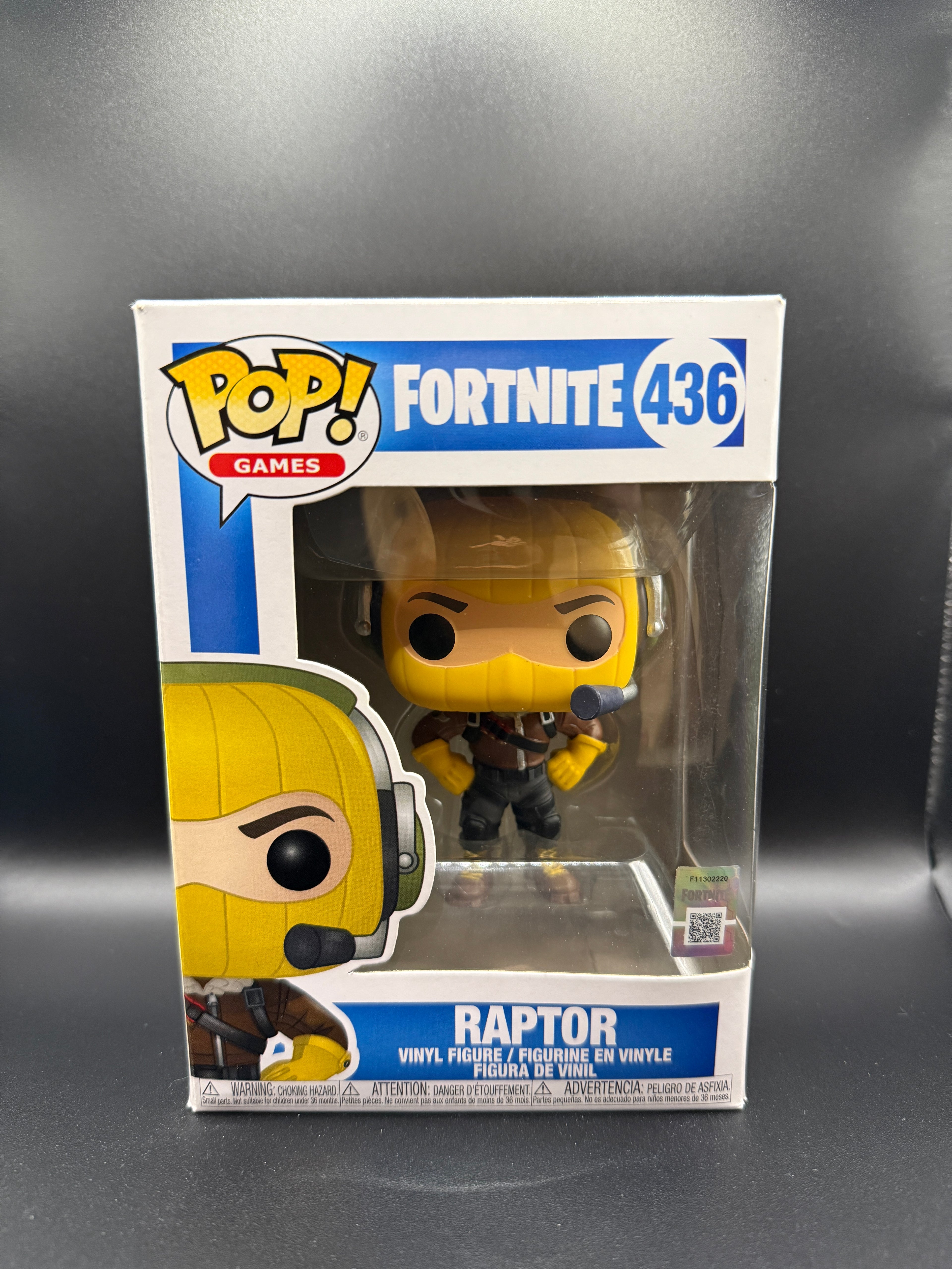 Fortnite Raptor #436 Funko Pop