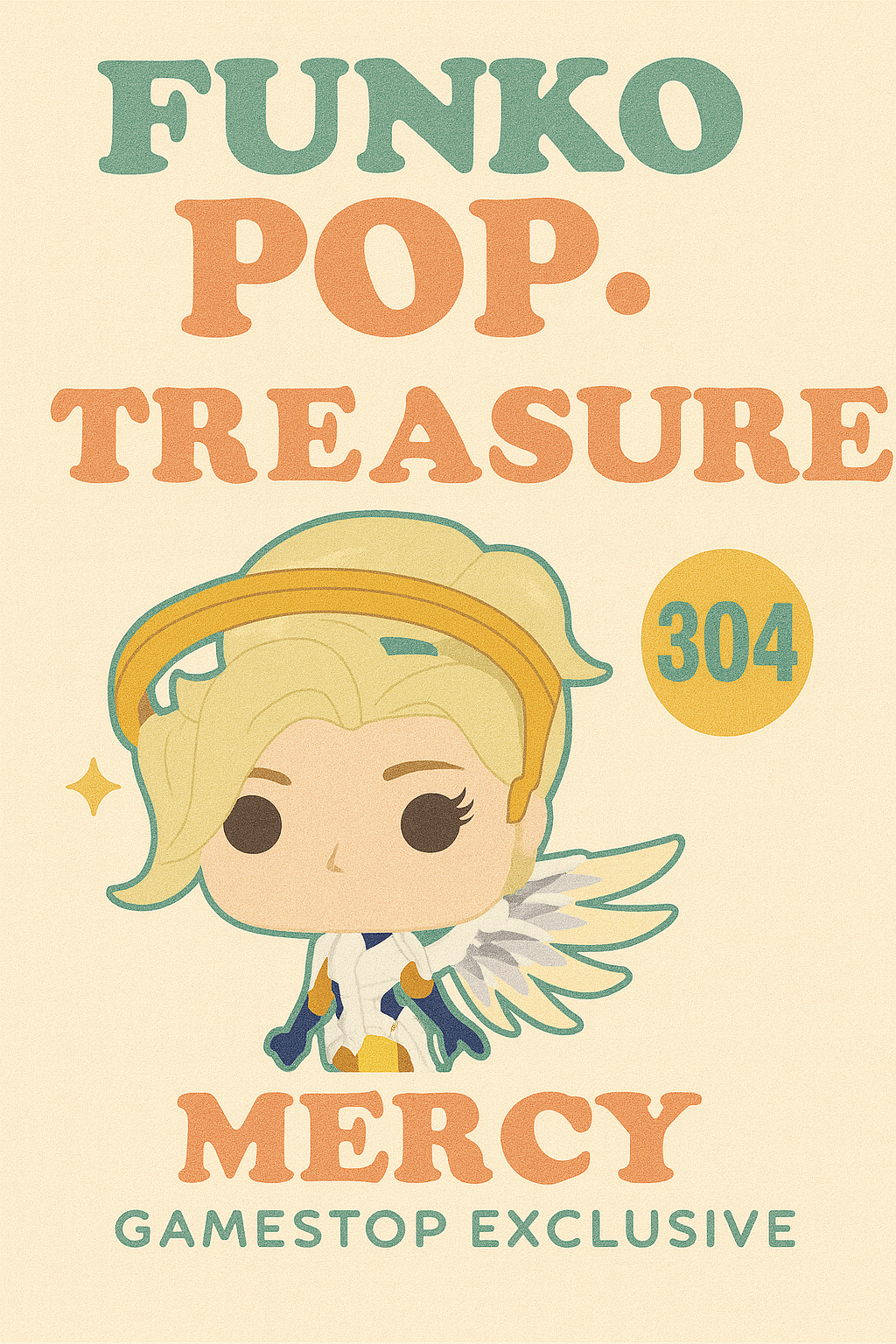 Mercy #304 – GameStop Exclusive Funko Pop from Overwatch
