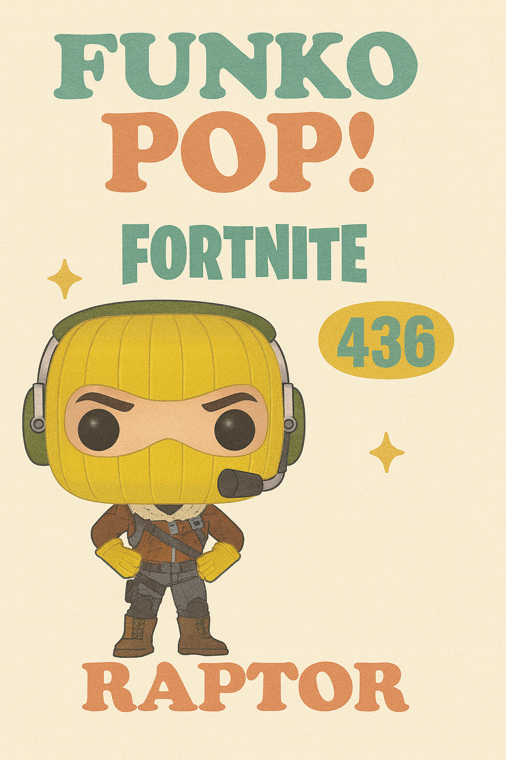 Fortnite Raptor #436 Funko Pop